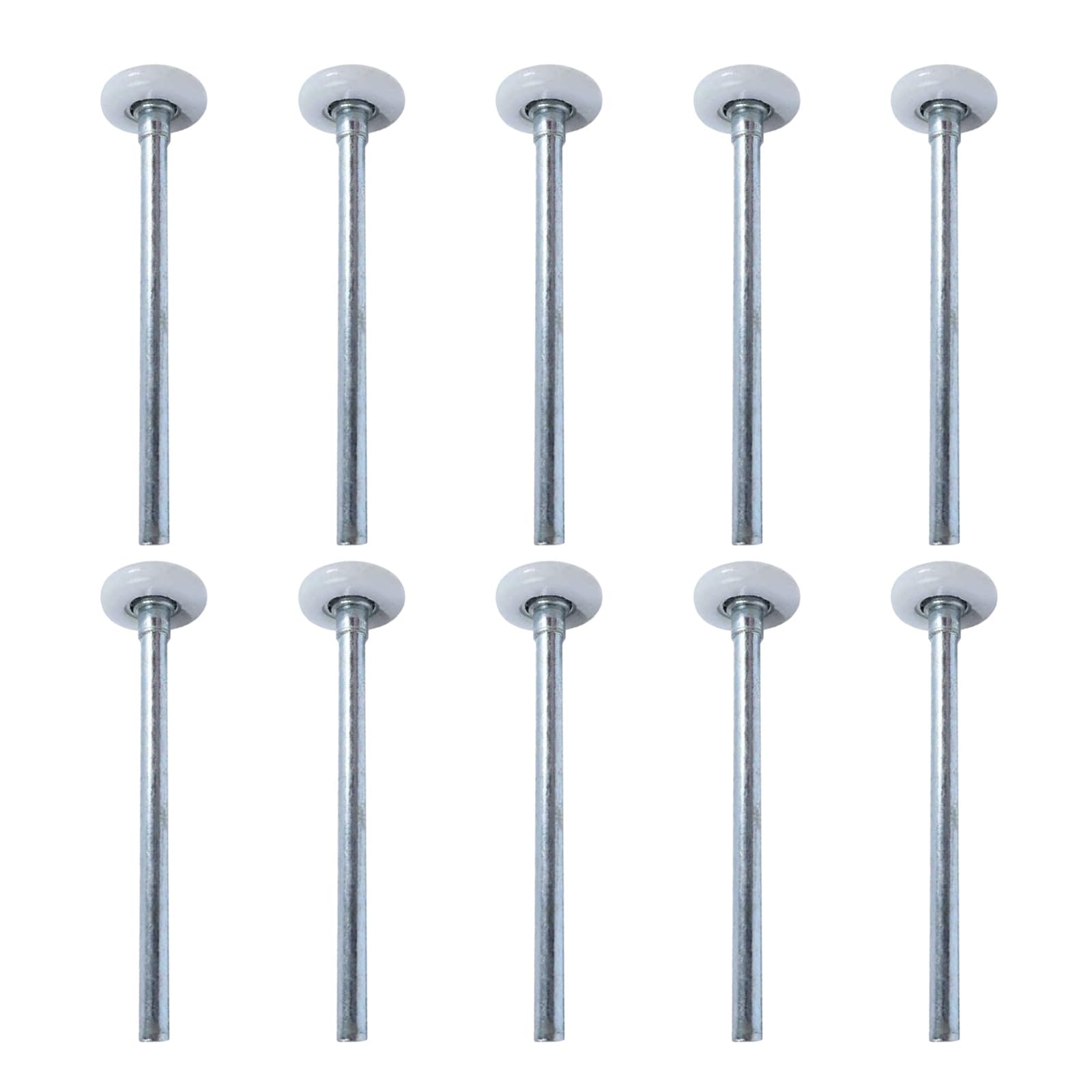 Ljhnba A Garage Door Wheel Set 10Pcs Metal Nylon Blend Efficient Low Function Garage Door Roller Quiet Rollers Strong Rollers