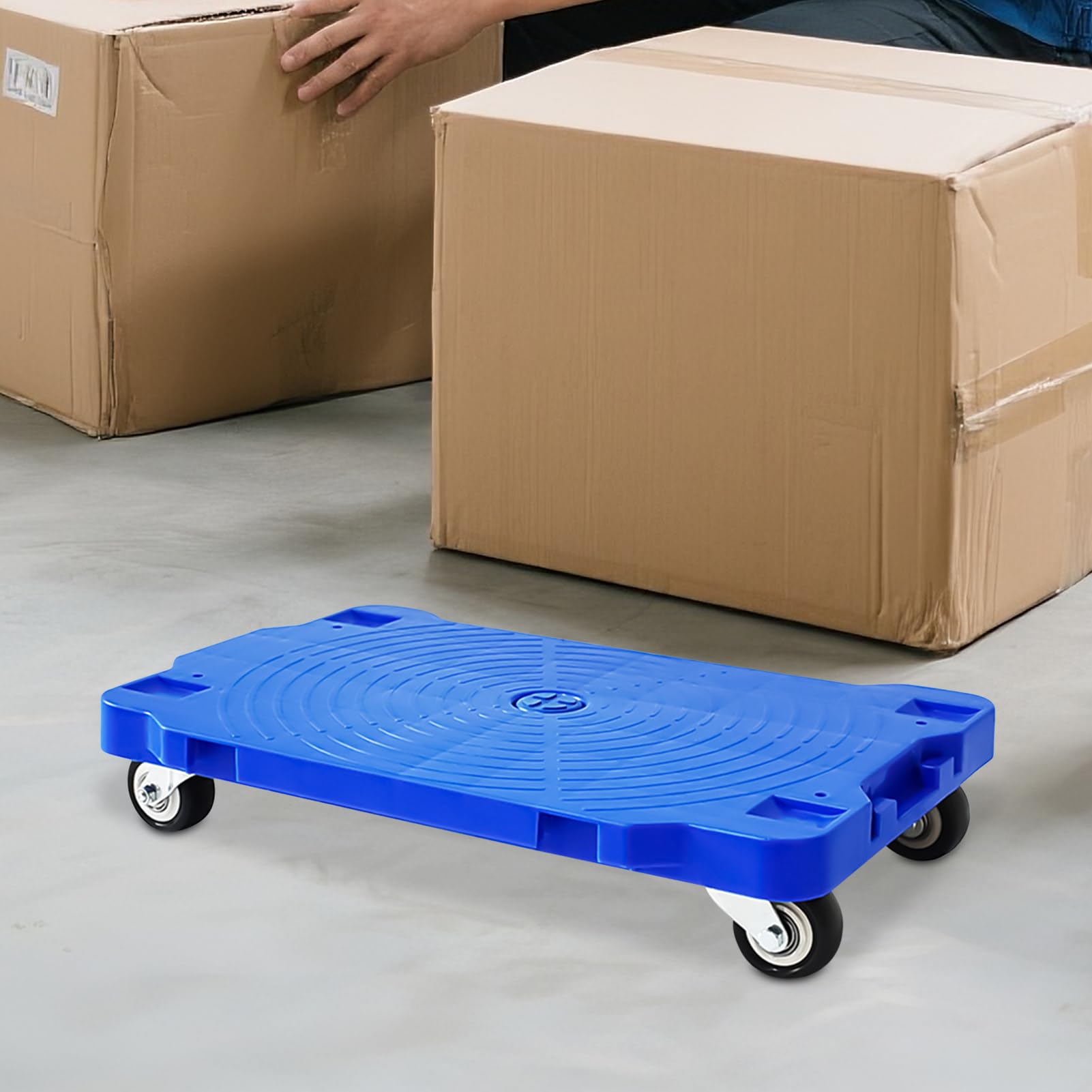 Carrello di trasporto per mobili pesanti, carrello da viaggio | Pieghevole Capacità robusta da 100 kg Carrello versatile per trasloco Magazzino Campeggio Viaggio