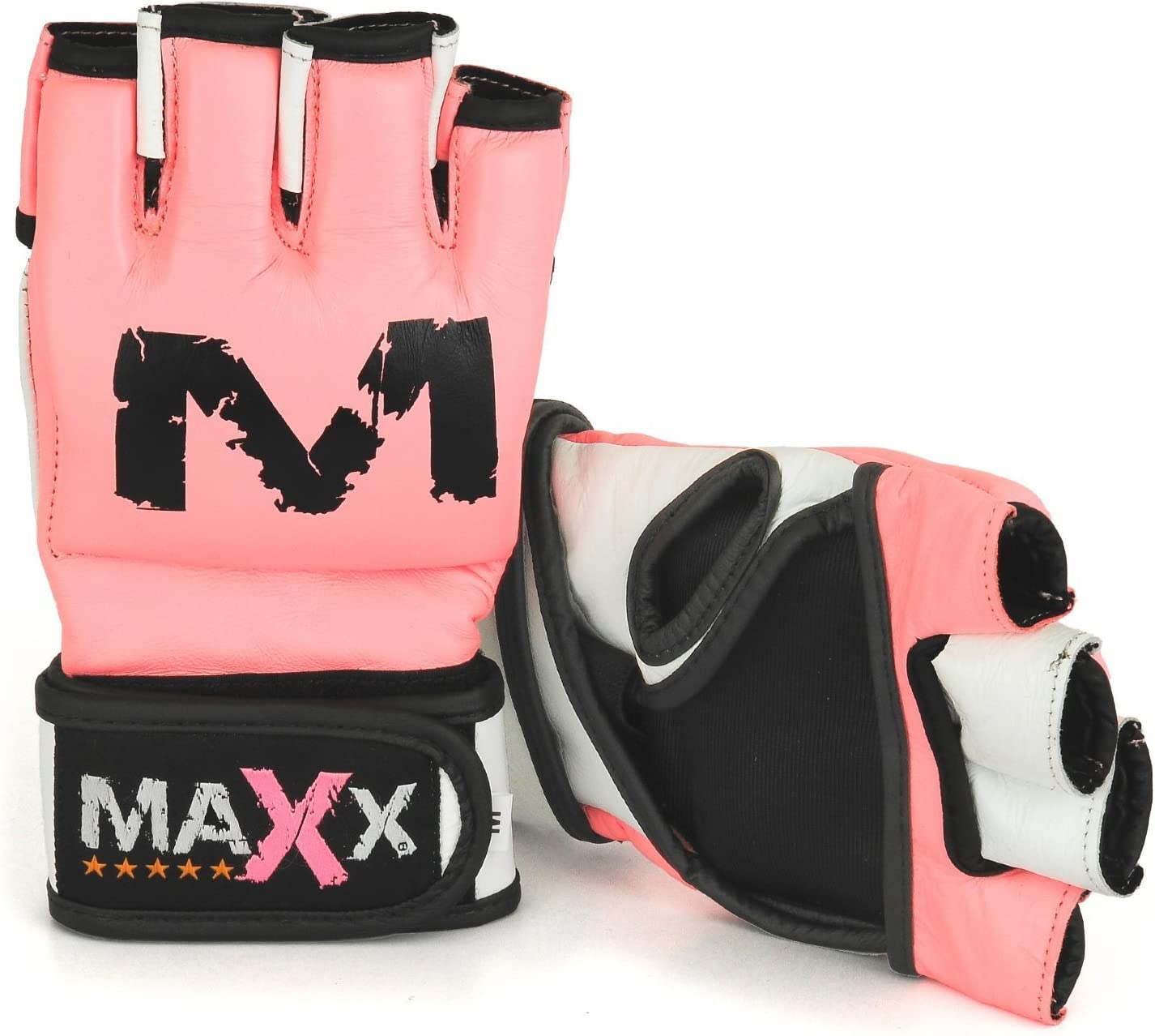 MAXX Pro Boxing GearMaxx pink Grappling Gloves MMA, Boxing, Cage Small Girls Women Wrist