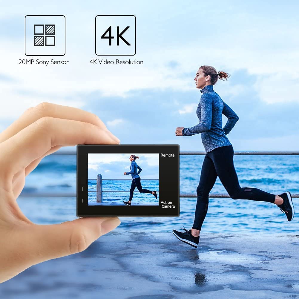 AKASO Brave 4 20MP Action Camera 30M Waterproof - Dettaglio