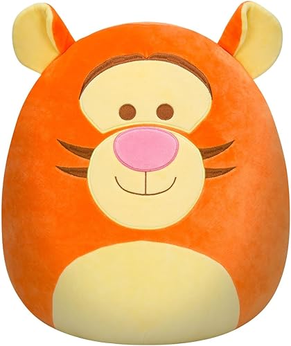 Squishmallows Peluche Kellytoy oficial de Pooh Bear - Animal de peluche suave y blando (8 pulgadas, Tigger)