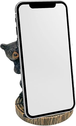 Miniatura 3 de Soporte para teléfono celular con diseño de oso extravagante - Base para teléfono, soporte para correo
