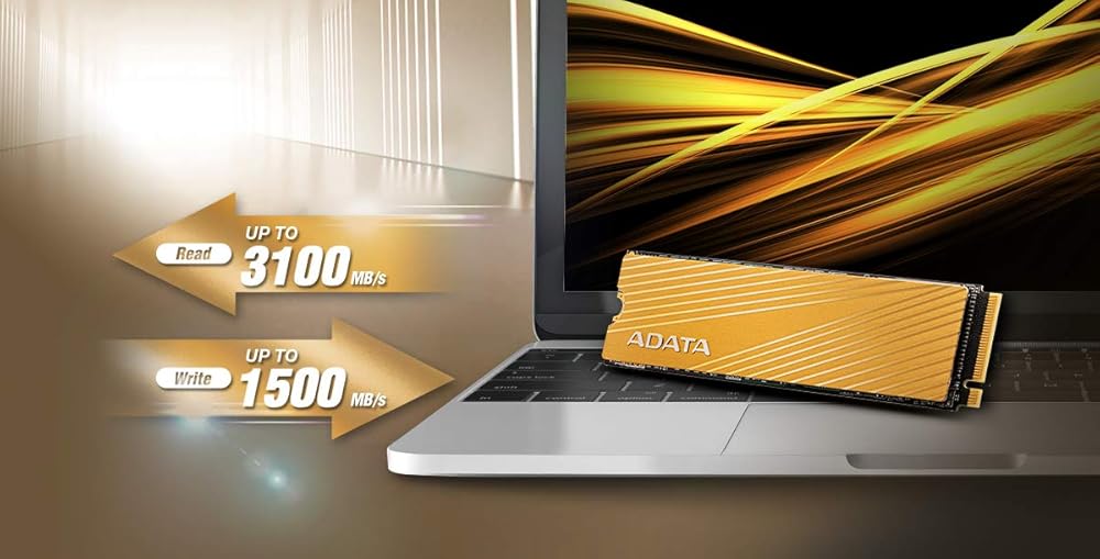 ADATA Falcon 3D NAND PCIe Gen3x4 NVMe M.2 2280 Read/Write Speed up to 3100/1500 MB/s Internal SSD thumbnail 5
