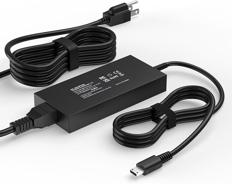 VHBW 240W USB Tip Charger for MSI GP77 GS77 GE76 GE66 GP76 GP66 MS-17K3 A20-240P2A A240A007P S93-0409410-C54 Stealth 17 14 Studio Creator Z16 HX CreatorPro Z16P Z17 RTX 4090 4080 4070 Power Supply