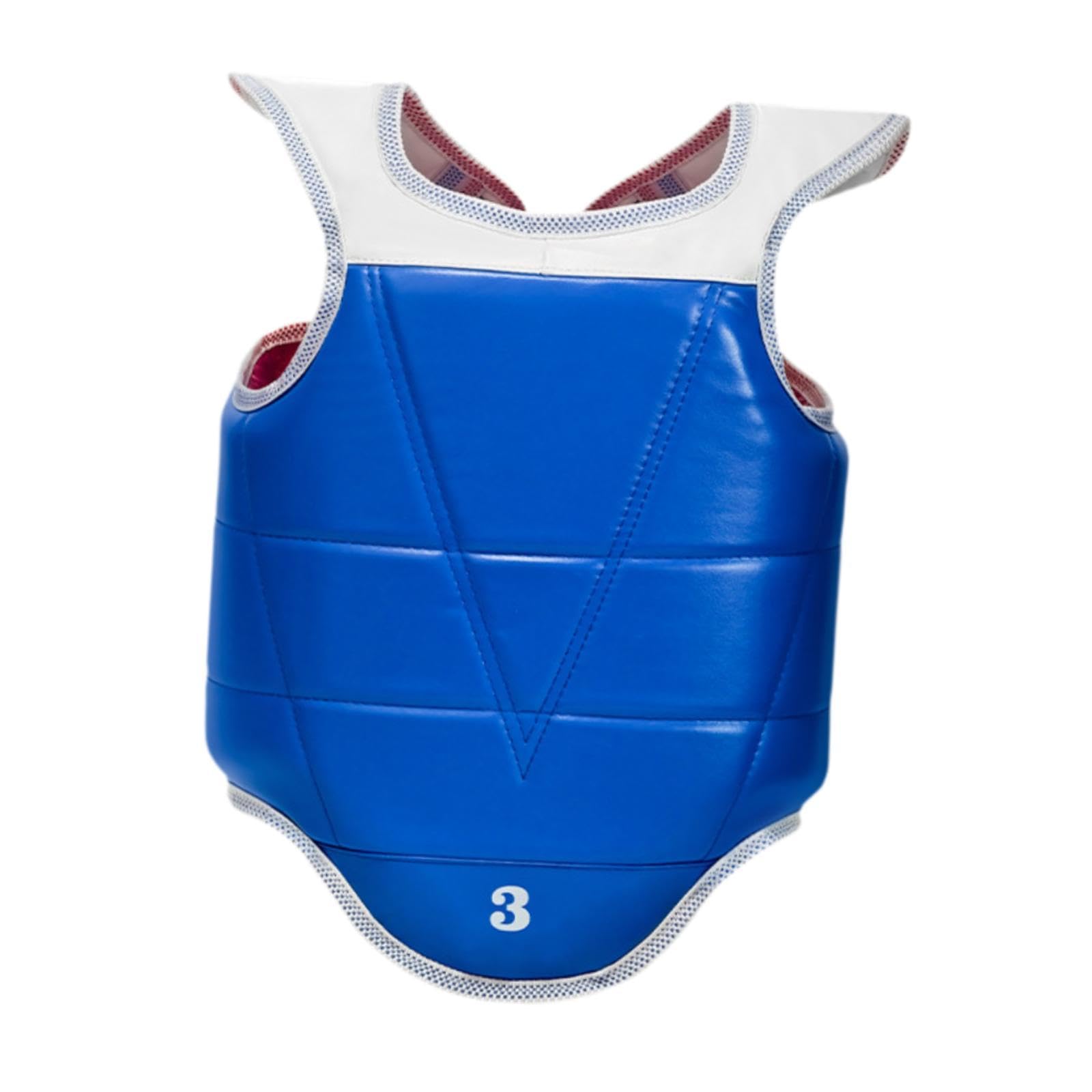 rockible Protector de Pecho de Karate, Chaleco Protector, Almohadilla de protección Corporal de Boxeo Reversible para Golpes Fuertes