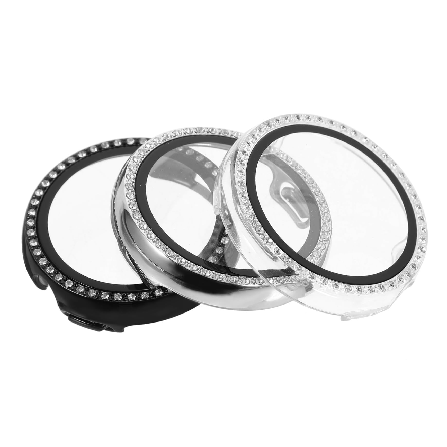 Uonlytech 5sets Austauschbare Strass Smartwatch Cover Für Watch 2 Watch Edge 3pcs * 5