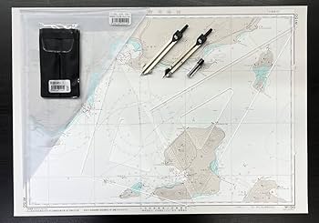 Amazon | 小型船舶試験用海図作図セット【 小型船舶試験用海図