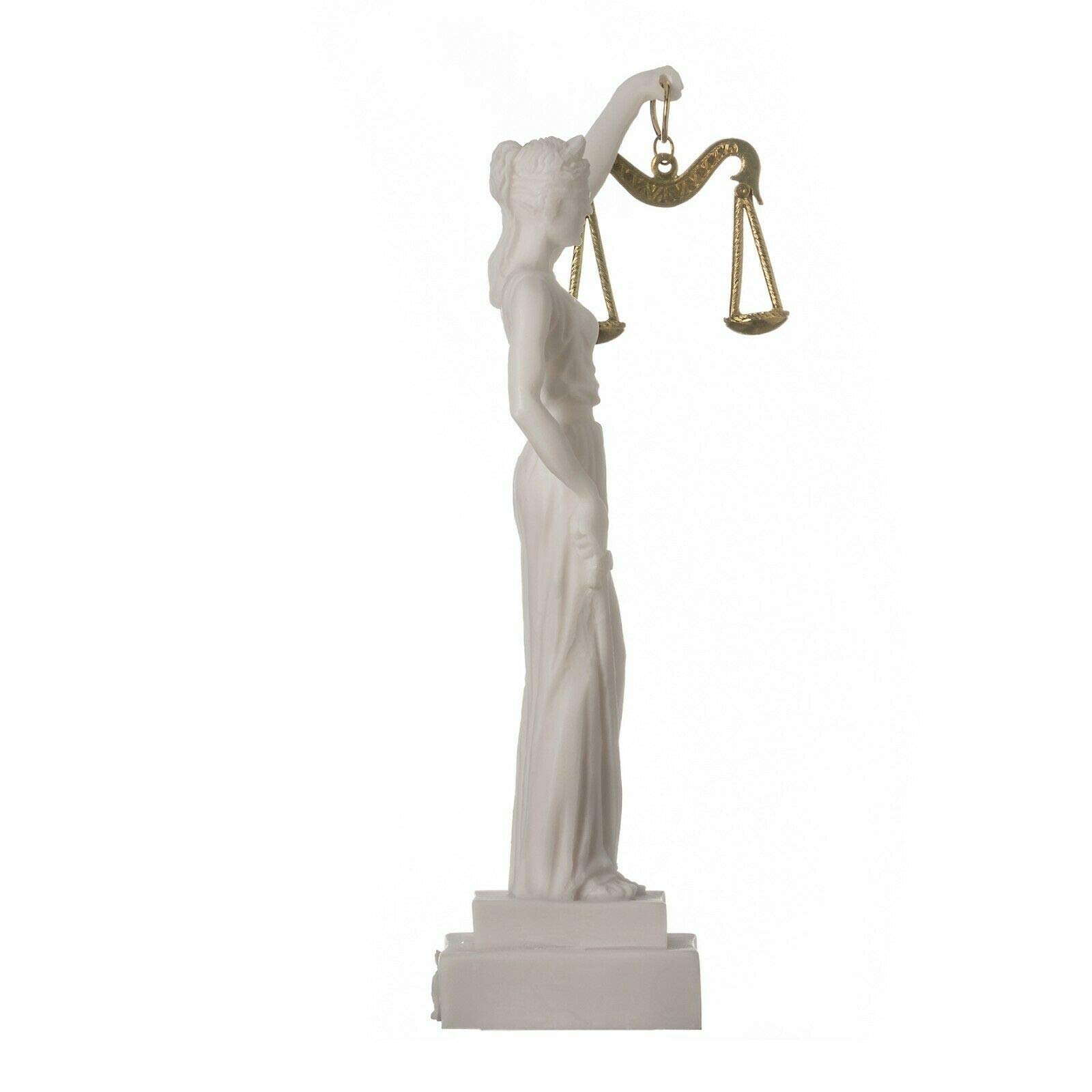 Dea Greca Themis Statua Cieca Signora Giustizia Avvocato Regalo 19 cm