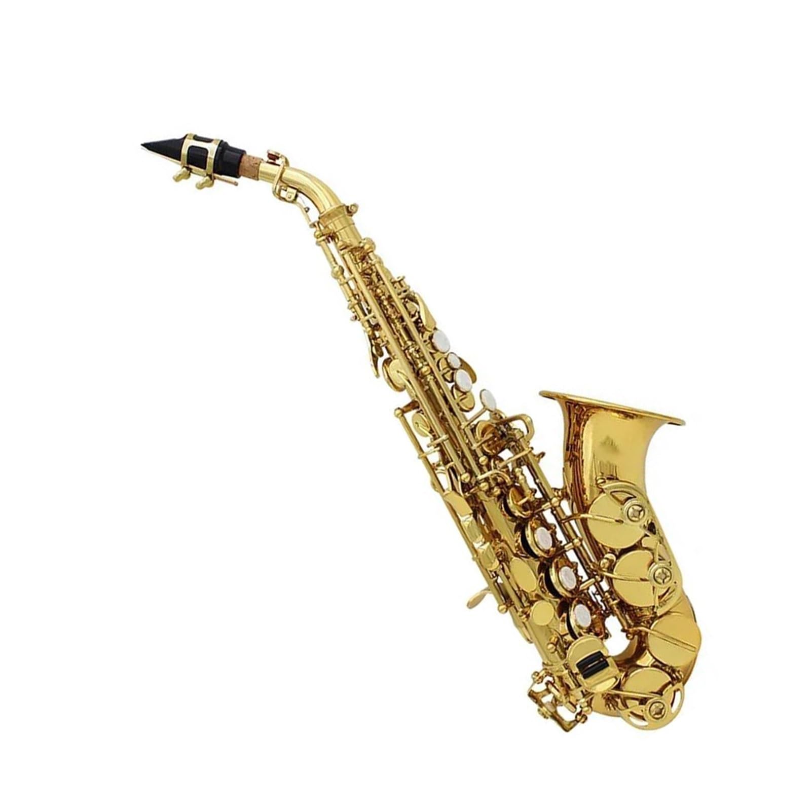 Saksofon sopranowy Bb Instrument dęty blaszany