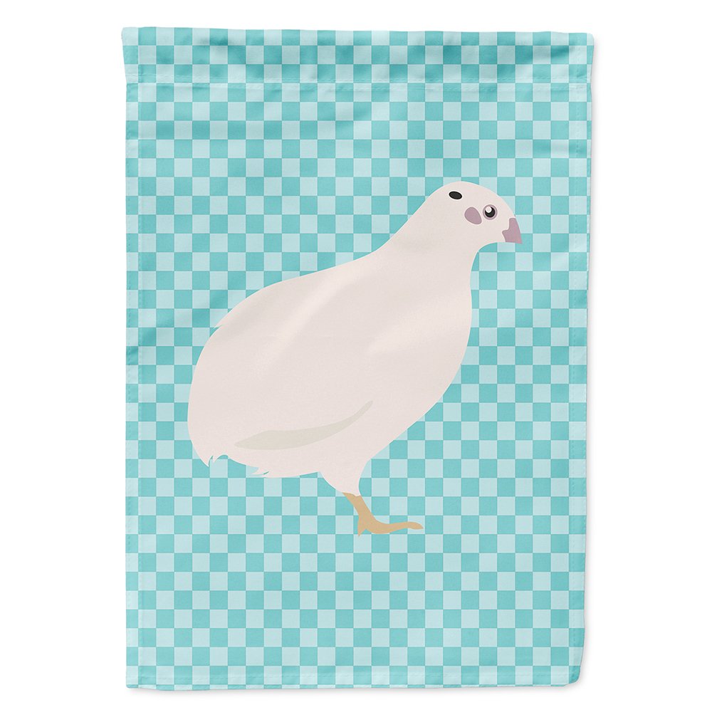 Drapeau Texas Quail Blue Check Caroline's Treasures taille L