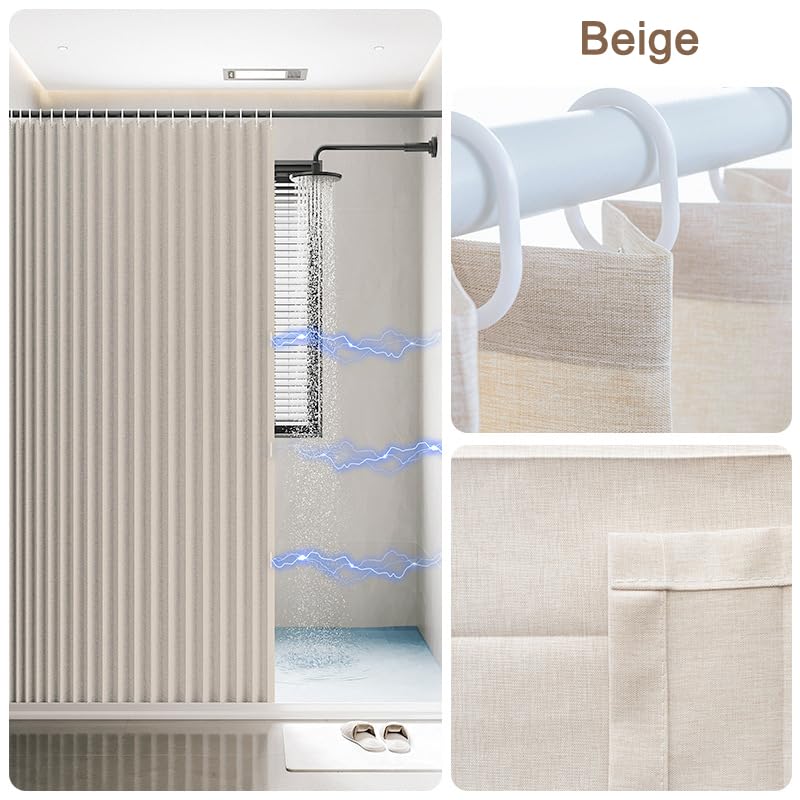 Aîne de douche facile à nettoyer pour résoudre les problèmes d'espace