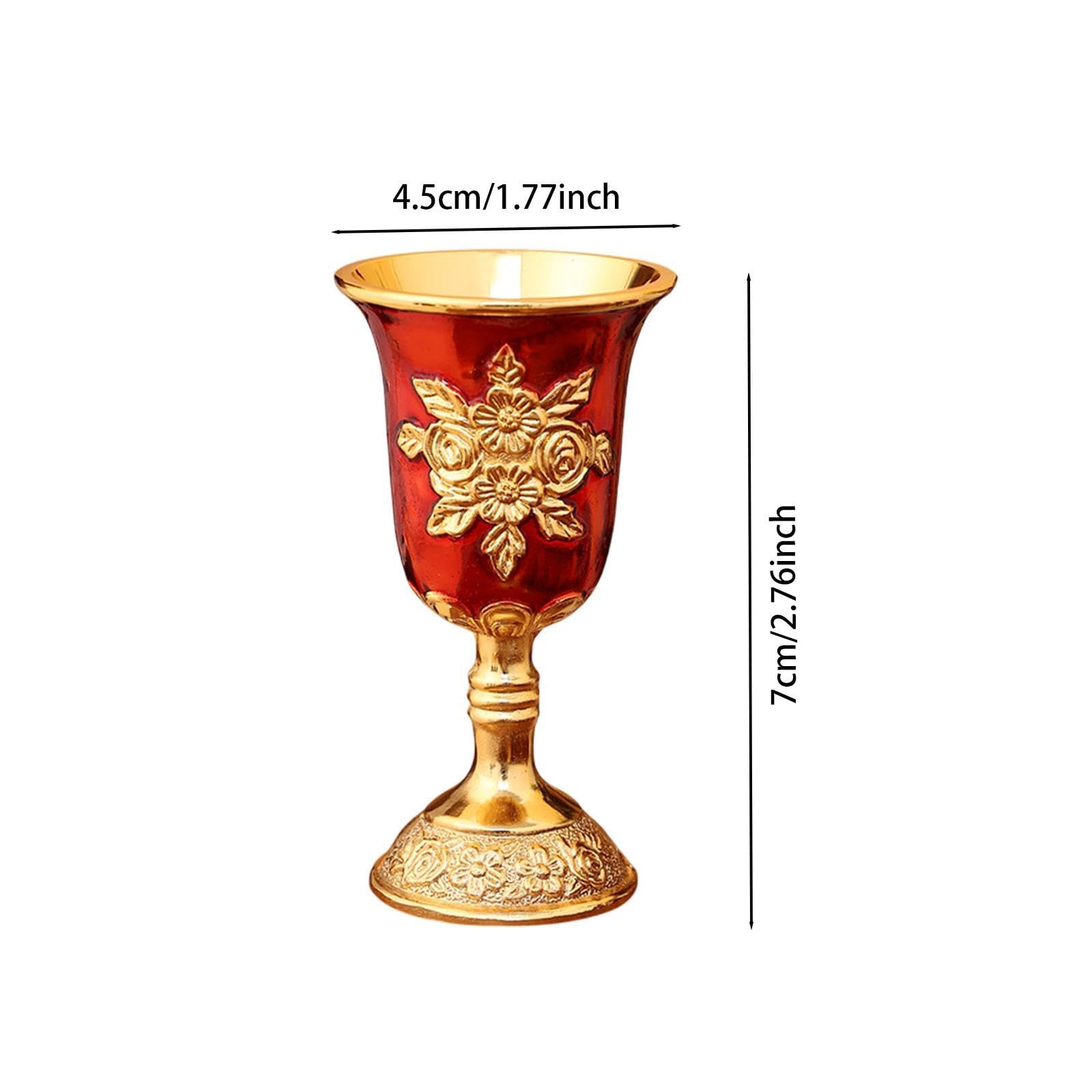 Birthday Babe Glittery Wine Goblet - 12 oz. | Gold | 1 Pc.