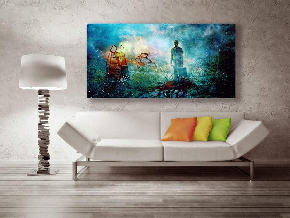 Cortesi Home 'Grief' by Mario Sanchez Nevado, Canvas Wall Art, 12" x 24"