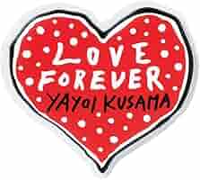 希少！草間彌生　LOVE FOREVERハート型小物入れ 草間彌生 ハート型 小物入れ LOVE FOREVER 陶器 ドット 水玉