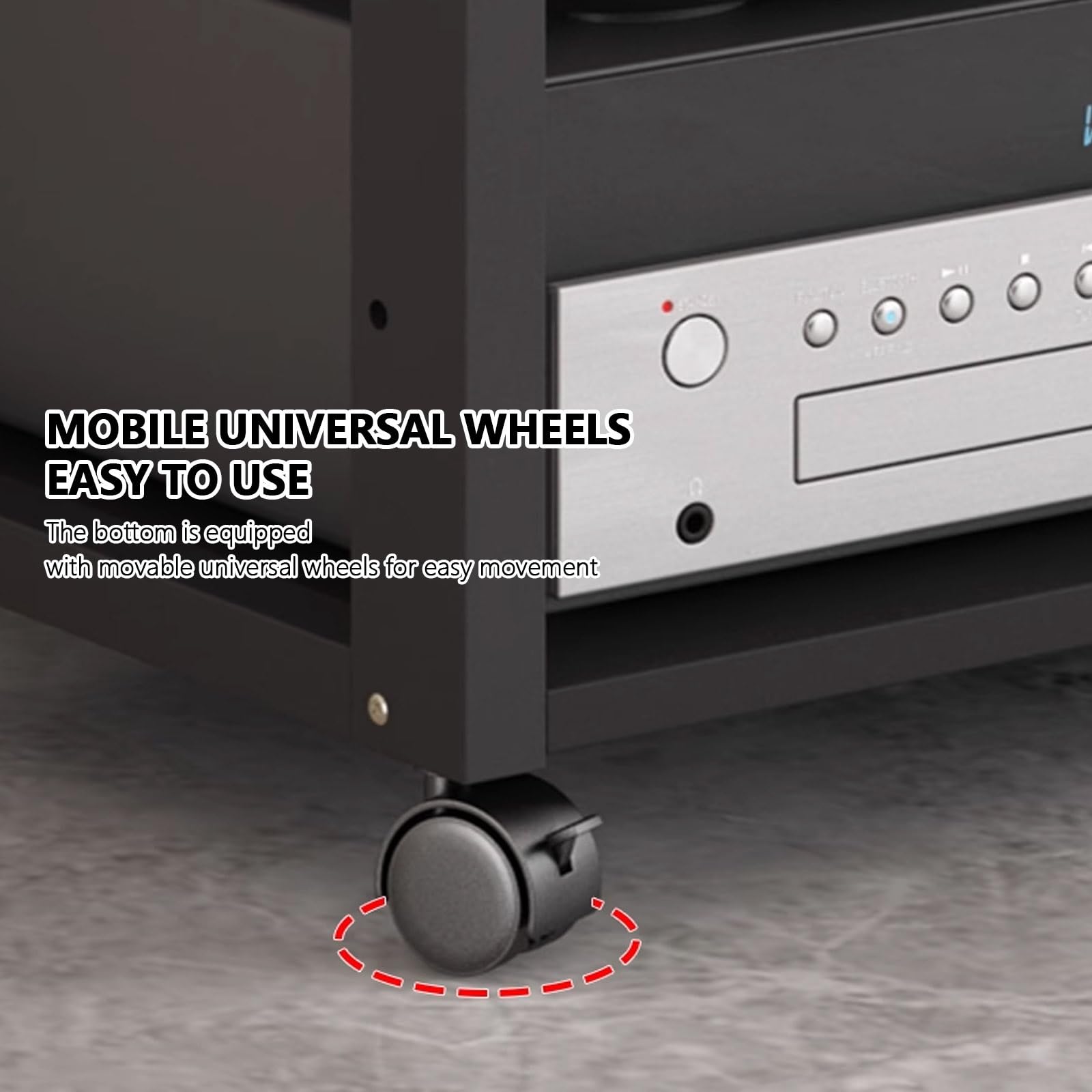Moderno supporto multimediale audio-video multi-strato supporto per proiettore per camera da letto giradischi stand con stoccaggio soggiorno rack audio amplificatore mensola