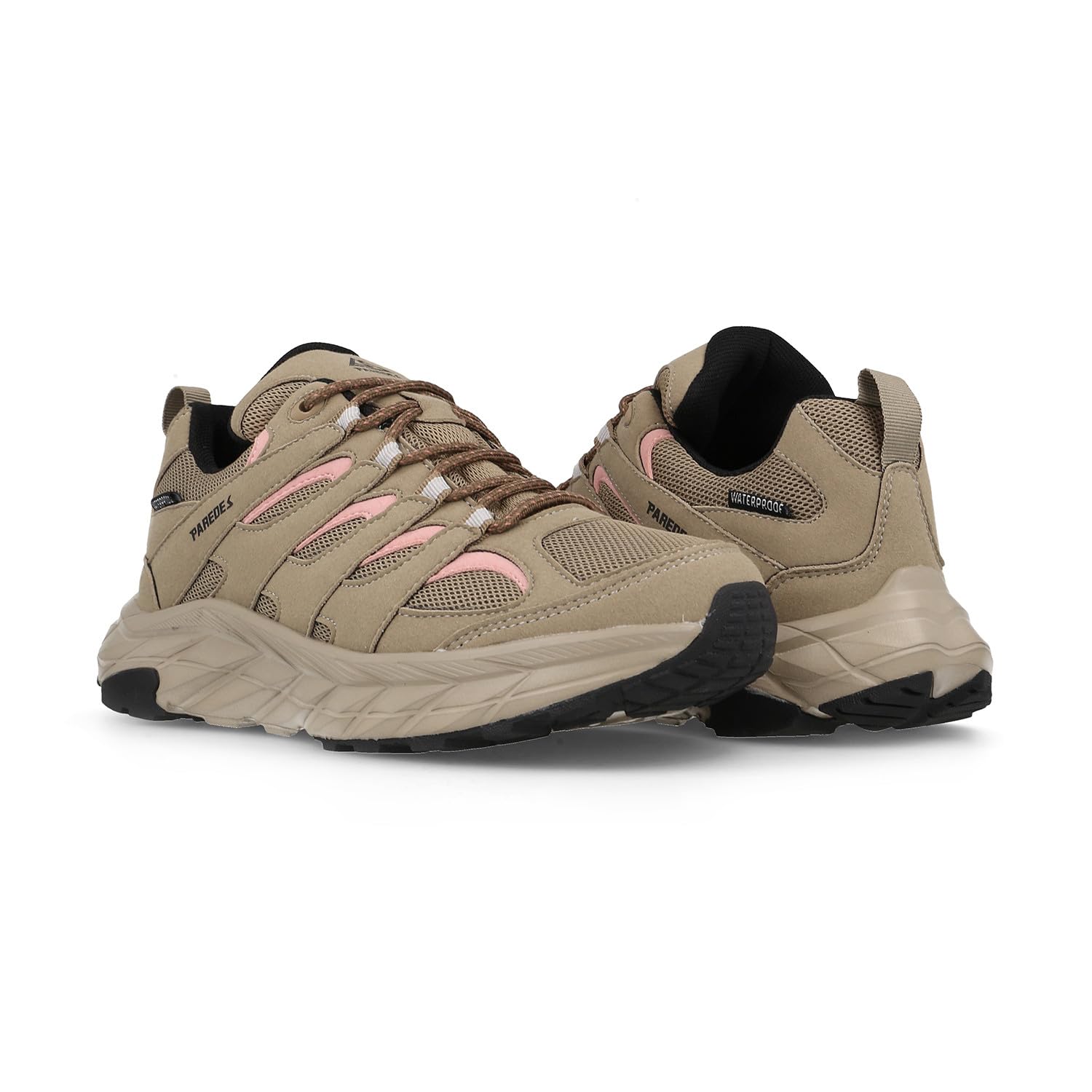 Paredes - Zapatillas Trekking Mujer Ribadavia marrón + Zapatillero de Regalo