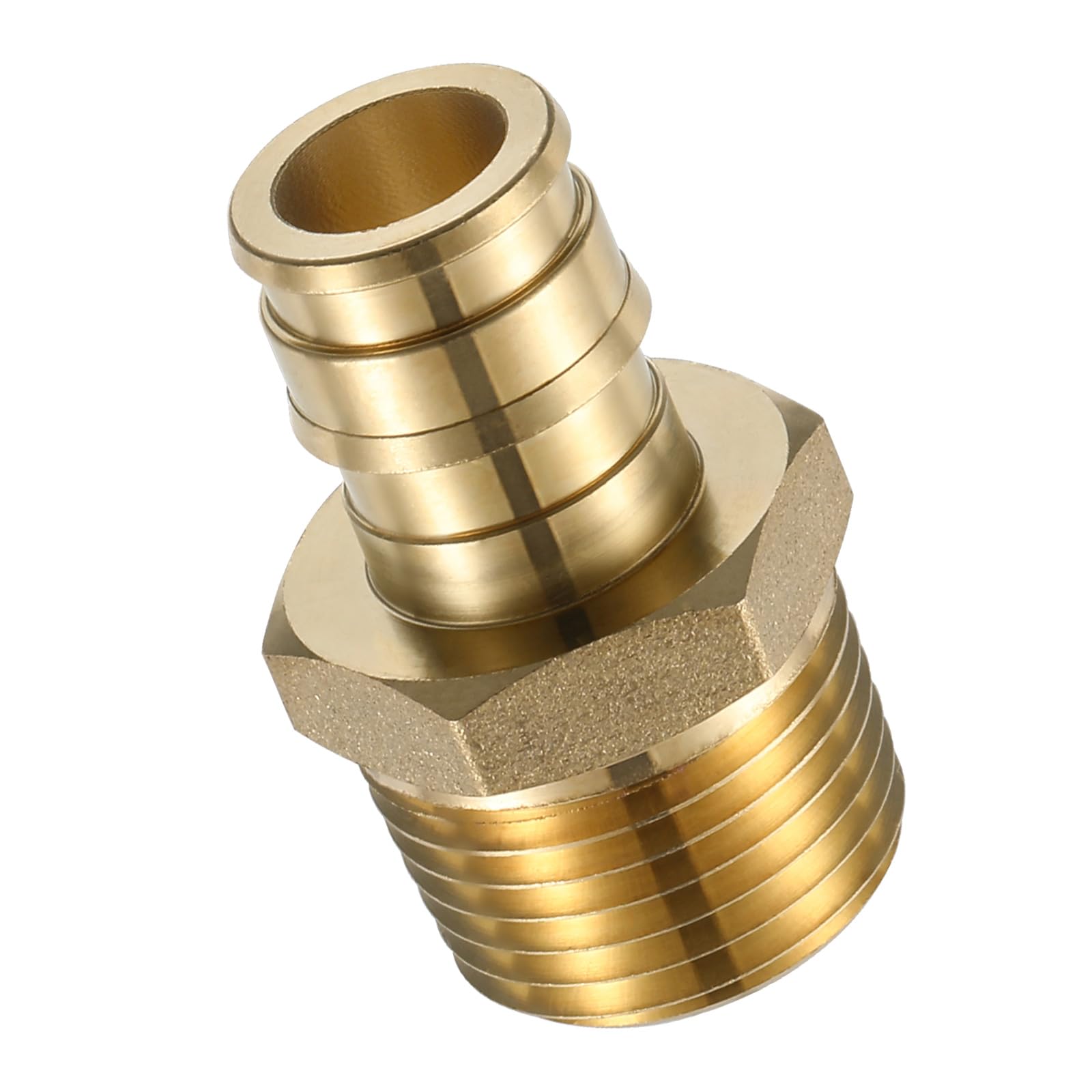 Sturdy Brass Expansion Adapter MaleNPT for Daily Casual Use Pipe Connection Home Renovations Plumbing Fitting