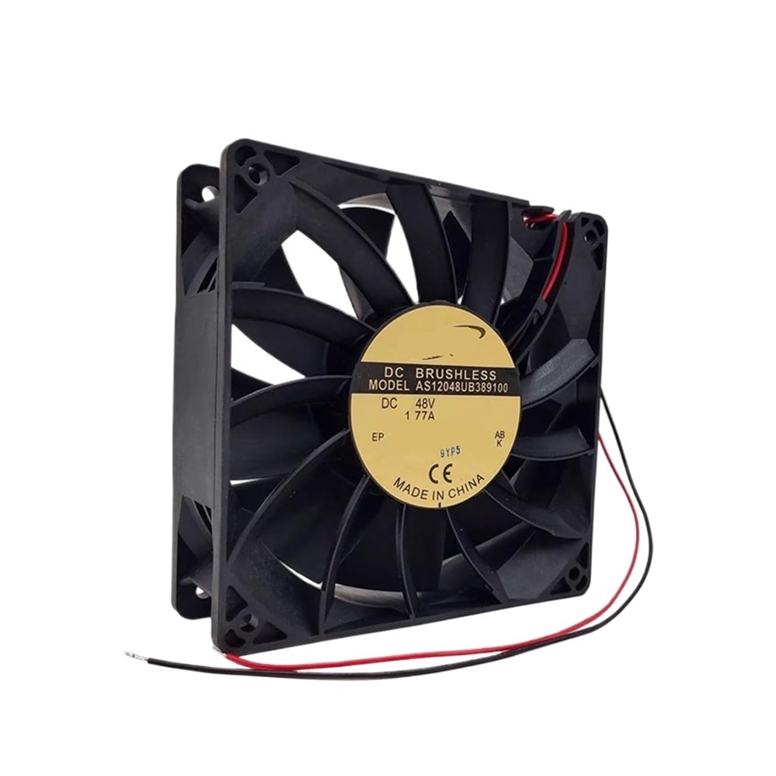 Ventilateur de refroidissement 12038 AS12048UB389100 à haut débit 48V