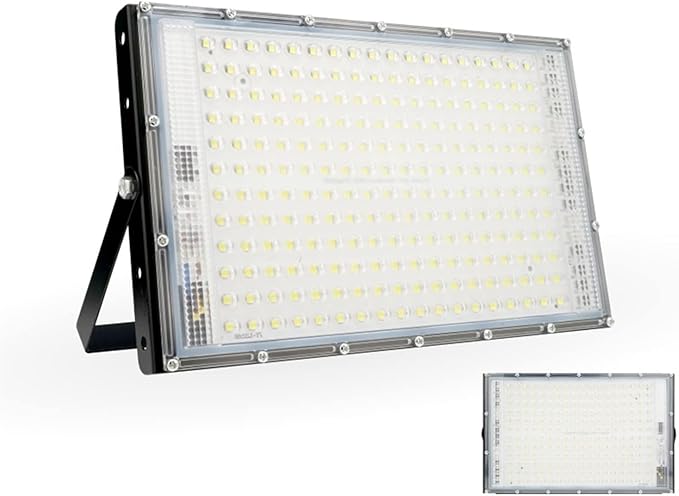 MERHOVO Led-schijnwerper, 1/2/ 3 stcs 200w LED Floodlight Outdoor Garden Flood Light IP65 Waterdichte Spotlight Focos LED Reflector Street Wall Lamp(3 PCS_V) photo 2