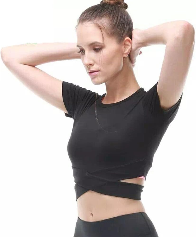 Womens Yoga Sports Top Gym Running Bra Athletic Underwear Shockproof Yoga Shirts