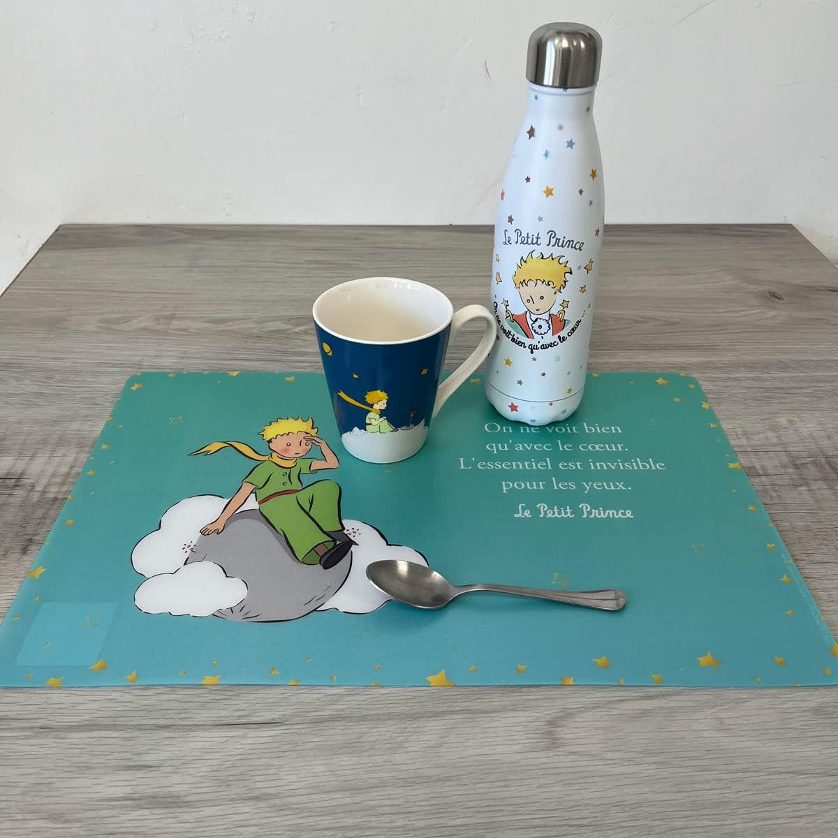 Kiub Table set The Little Prince sitting on the cloud (43x28cm)