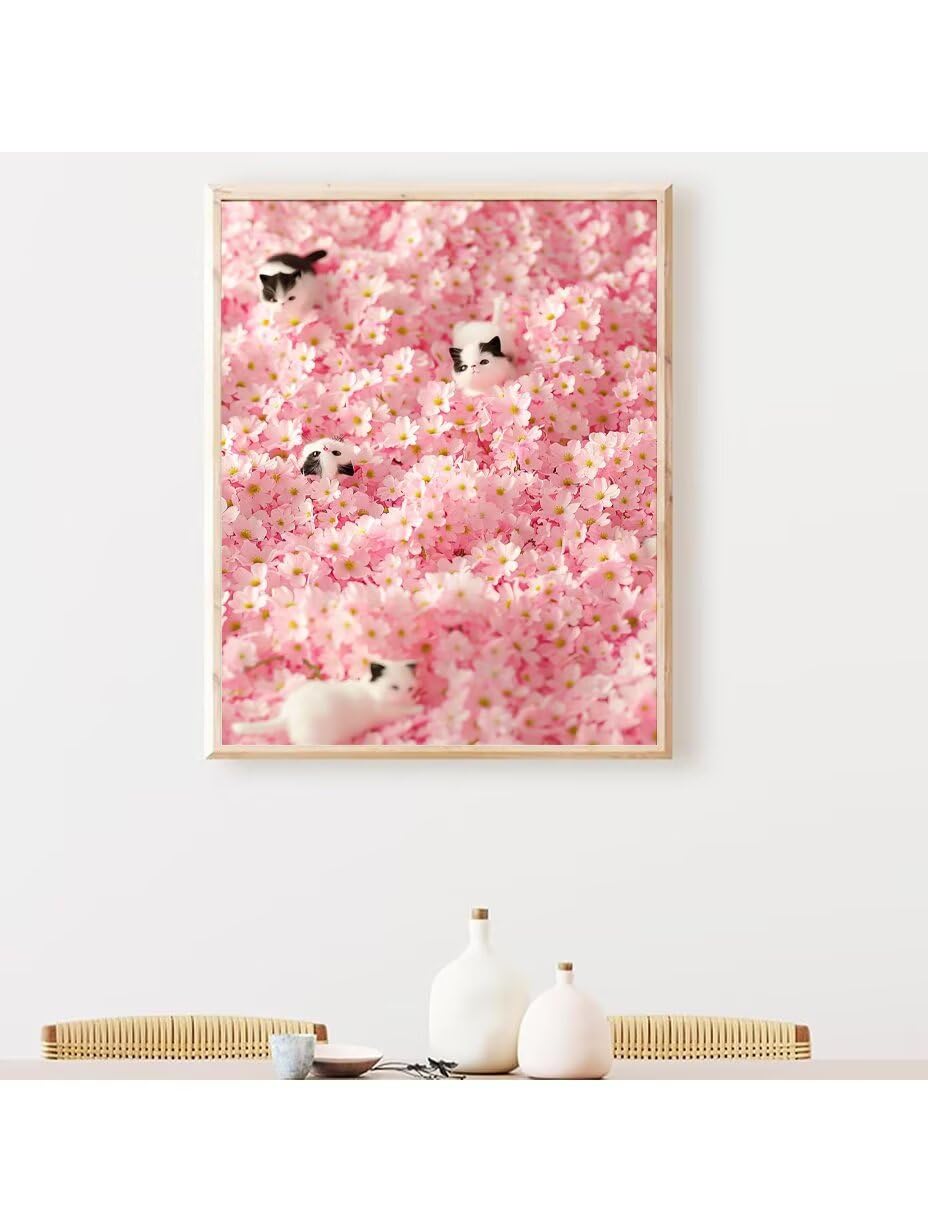 Dipingere con i Numeri Bambini, Passatempo per Adulti Kit Lavoretti Creativi per Bambini, Paint by Numbers Idee Regalo Bambina Bambino, Giochi Creativi Giochi Bambina Sunset Landscape 70x95cm 104-Z