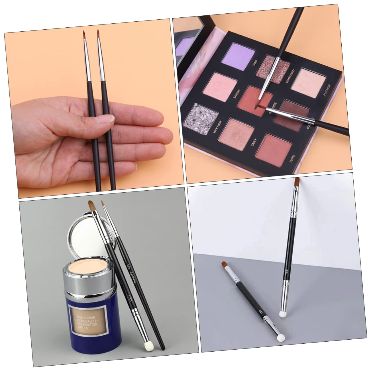 Mikinona Makeup Brushes Concealer Brush for Travel Creative Tools for Face Modification Comfortable for Skin
