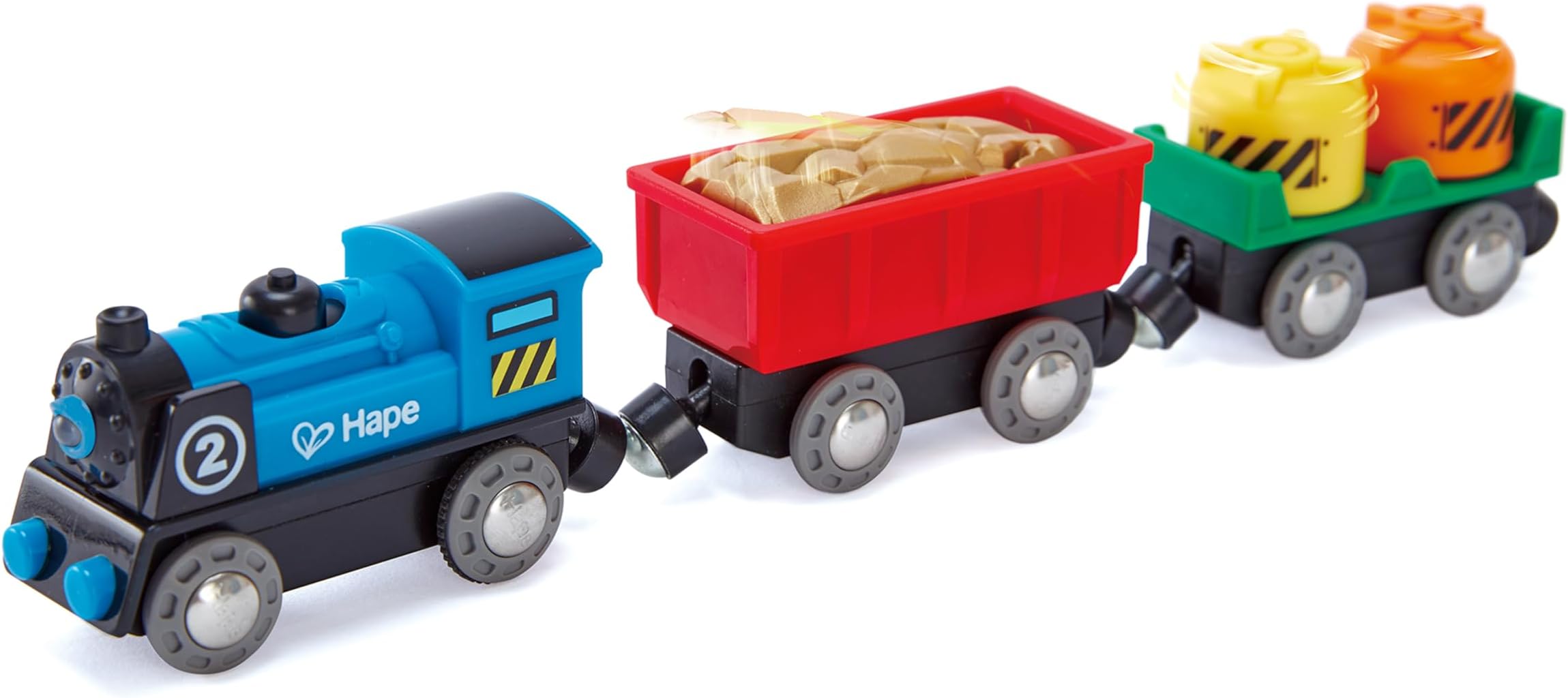Battery Powered Rolling-Stock Train Set