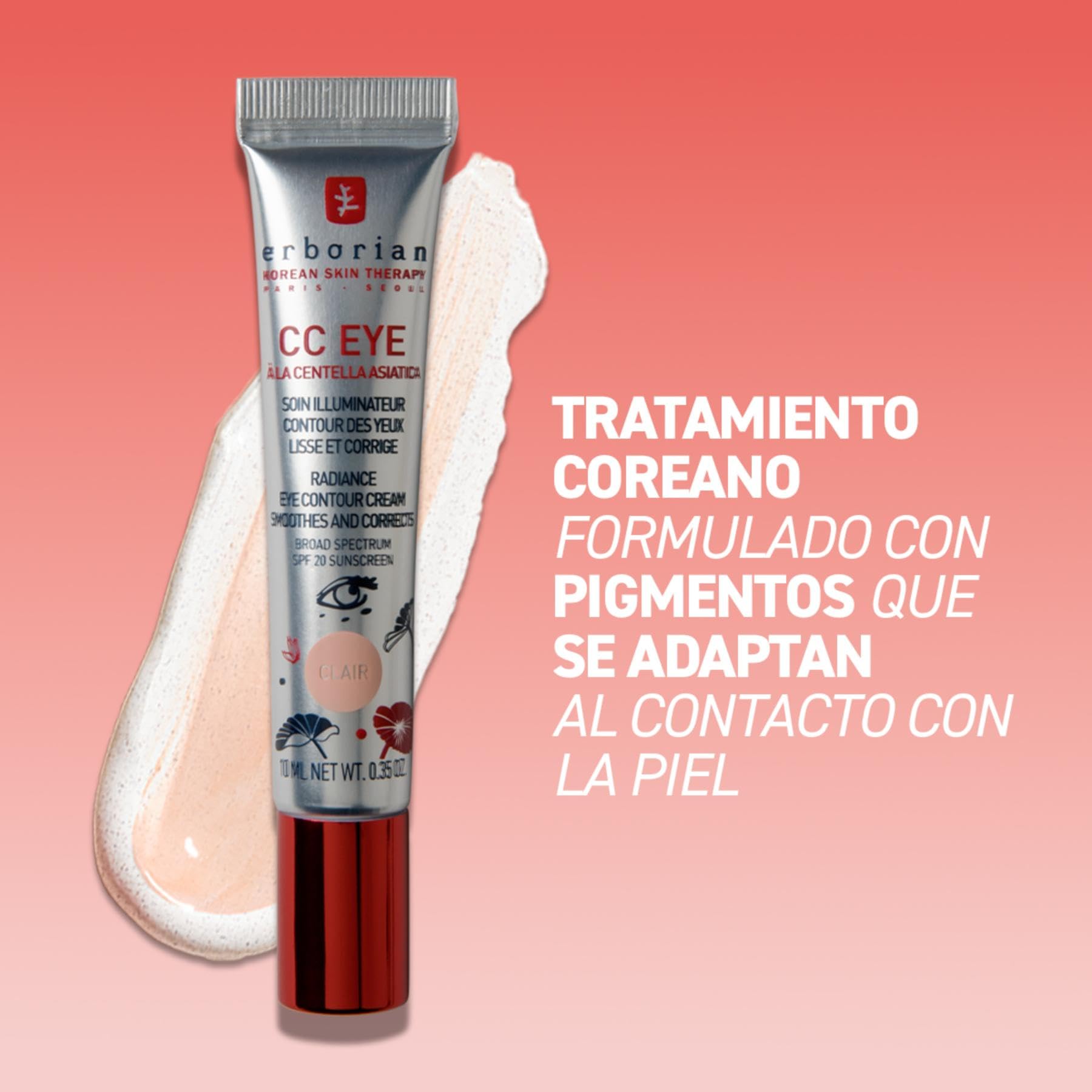 Erborian - CC Eye Crema Clara con Centella Asiática
