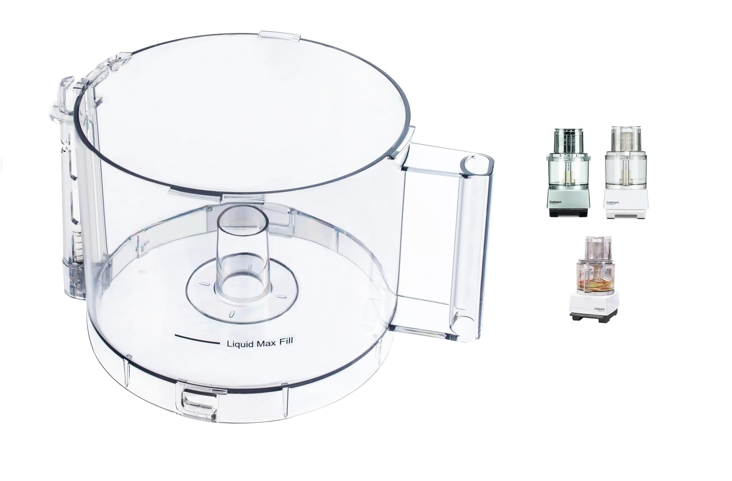 Cuisinart DLC-865AGTXT1 Work Bowl Fits Only DLC-8S, DLC-8SBCYP1 & DLC-8SY with Lid DLC-877BGTXT1 Check Base & Lid Model Before Ordering Won’t Fit DLC-877BGTXT & 877BGTXT-1 or DLC-865AGTXT & 865AGTXT-1