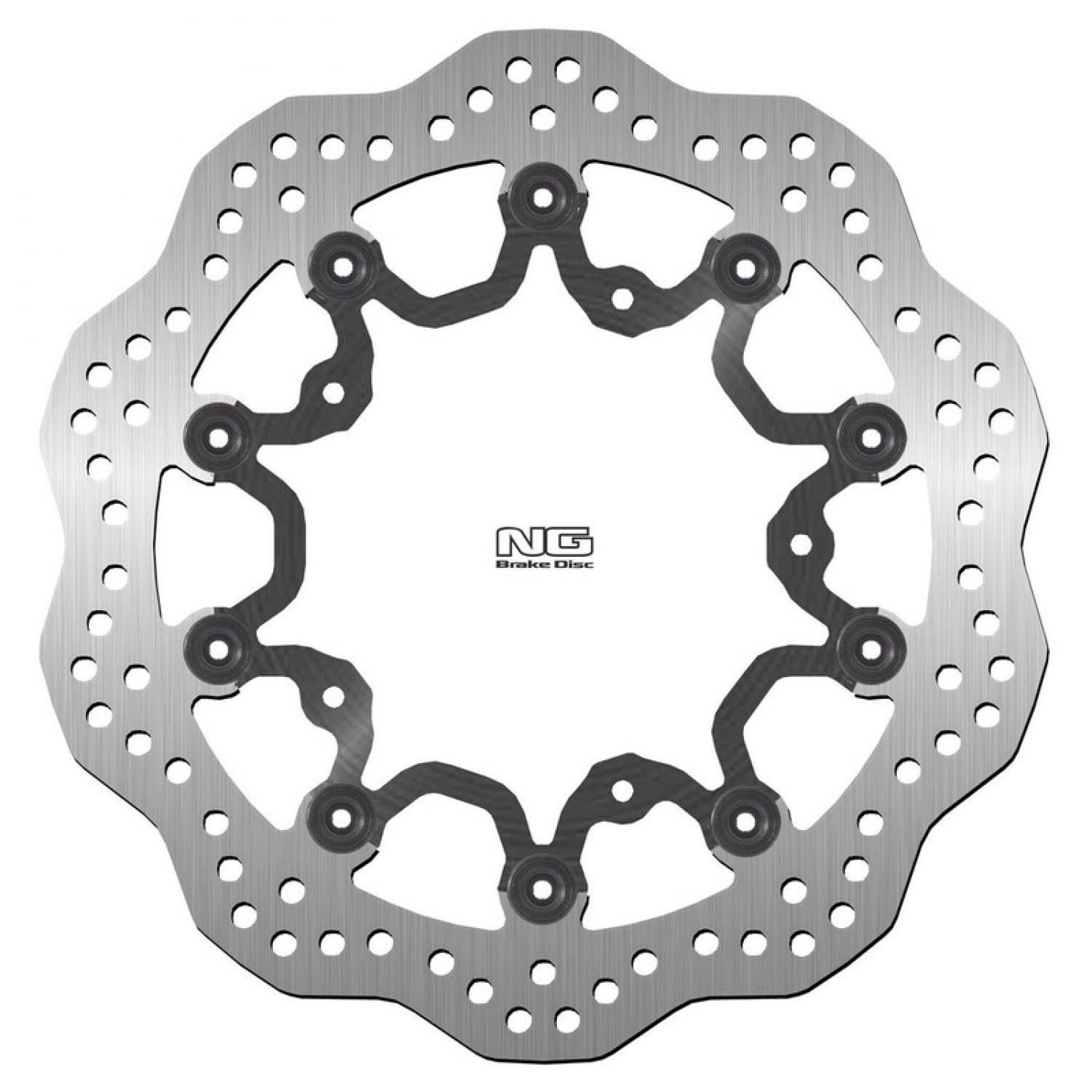 NG BRAKE DISC New Floating Wave Oversize Brake Rotor Disc MPN VM9621205X02