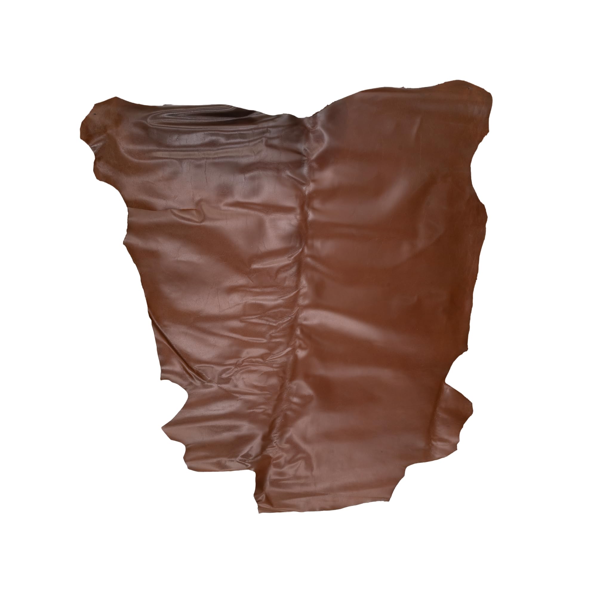 Goat Hide Leather Sheet – Soft, Durable Leather Hide for Bags, Shoes, Wallets, Jewellery, Fashion Accessories & DIY Craft Projects – 1 pc (3.5 to 5 sq.ft.) (Cognac)-image-43