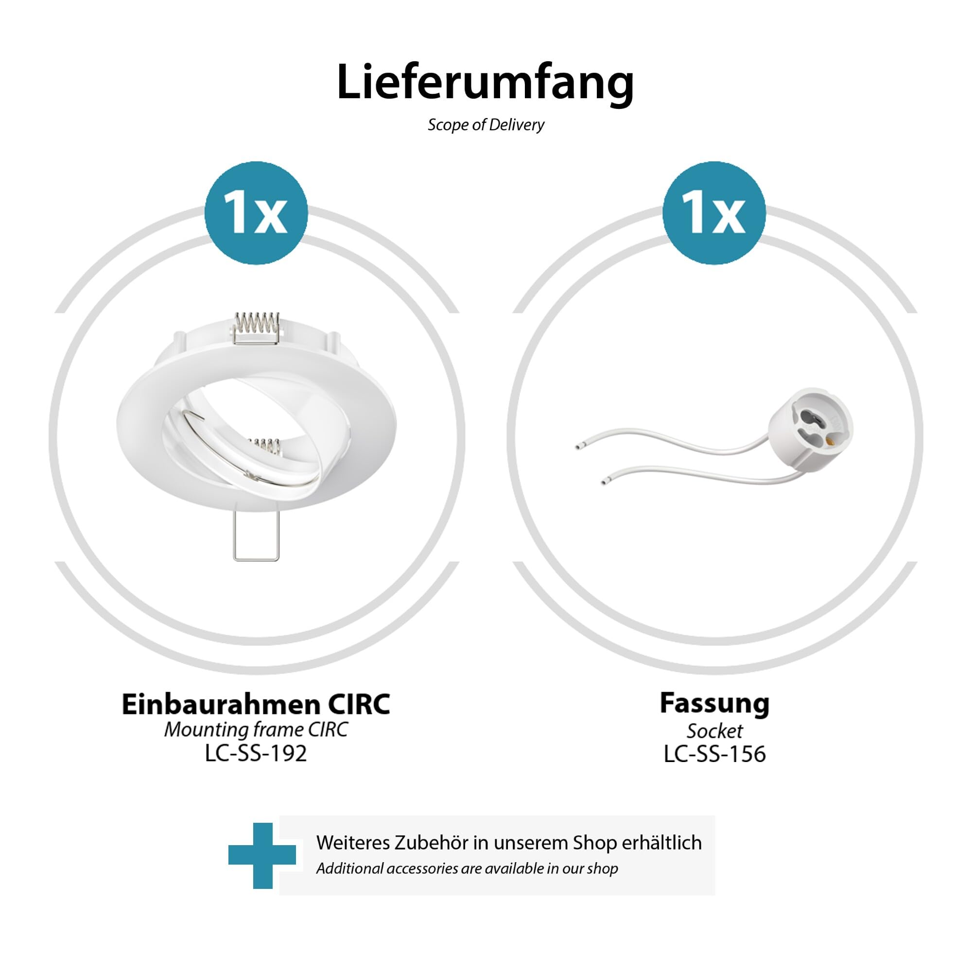 CADRE D'ENCASTREMENT AU Plafond Circ Aluminium Cadre D'encastrement Blanc EUR 2,30 - PicClick FR
