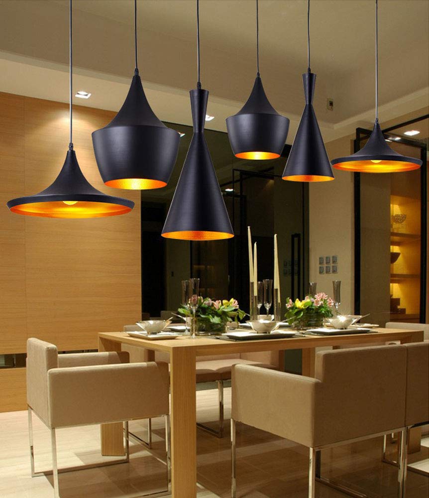 Plafonnier Industriel Vintage Luminaire E27 Rétro Lustre Suspension Design Métal Cage 160Mm