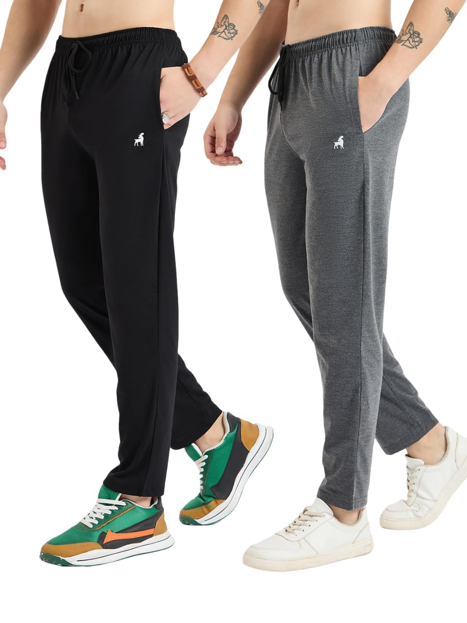 pivl Men Solid Cotton Blend Track Pant for Summer_Pack of 2-picture-19