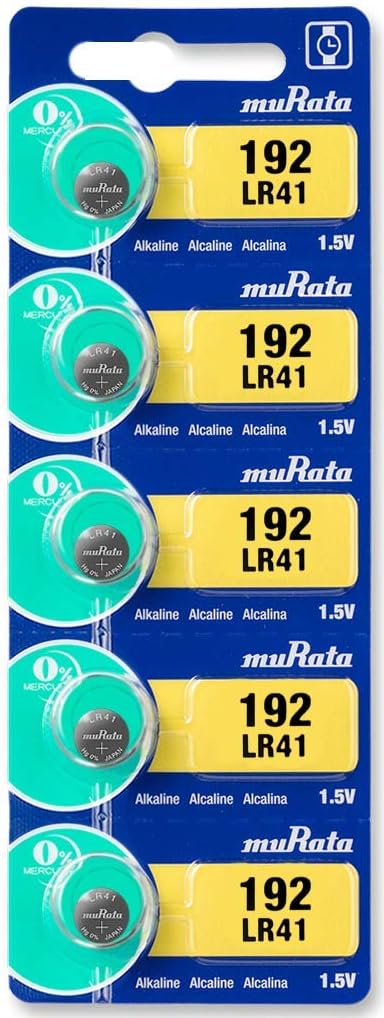 Murata LR41 battery blister pack