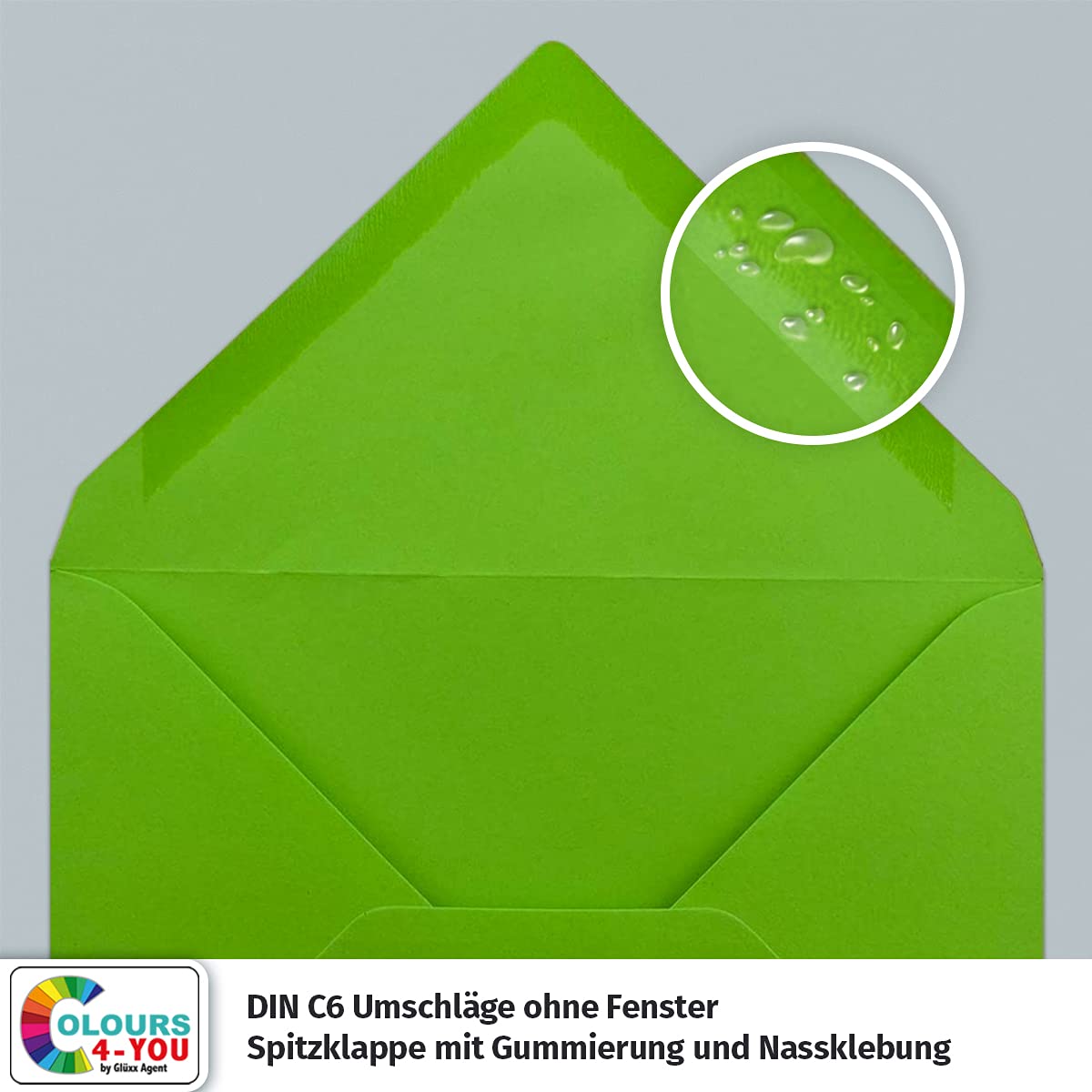 COLOURS 4-YOU By Glüxx-Agent 25 Folding Cards With Envelopes Set Dark - View #11