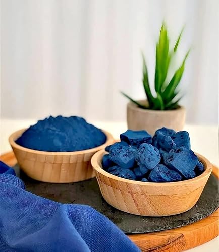 Miniatura 2 de Jabón facial marroquí Indigo Nila - Hecho a mano con aceite de argán y manteca de karité