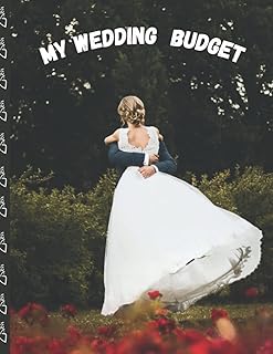 My Wedding Budget: Control your overall wedding budget by listing your expenses, 120 pages, 8,5" X11"