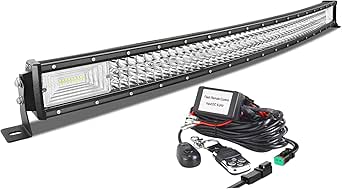 Willpower gebogen LED-lichtstrip, 32 inch 405W LED Licht Bar met