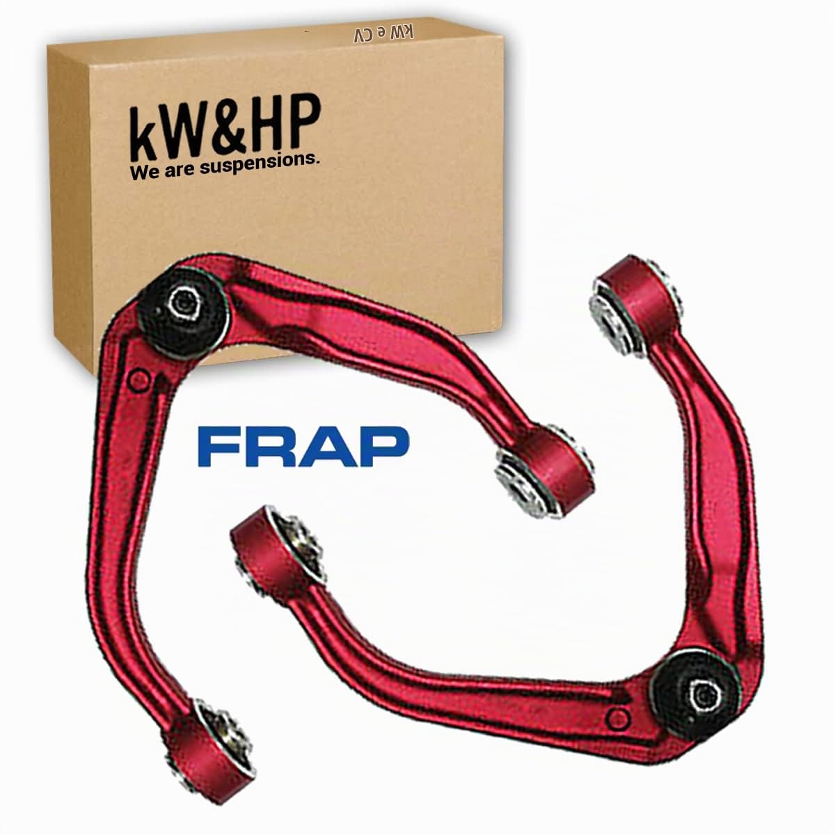 KIT BRACCI SOSPENSIONE SUPERIORI RINFORZATI, BRACCI INFERIORI, BIELLETTE E TESTINE STERZO 159, 8 PEZZI (BRA441KW)