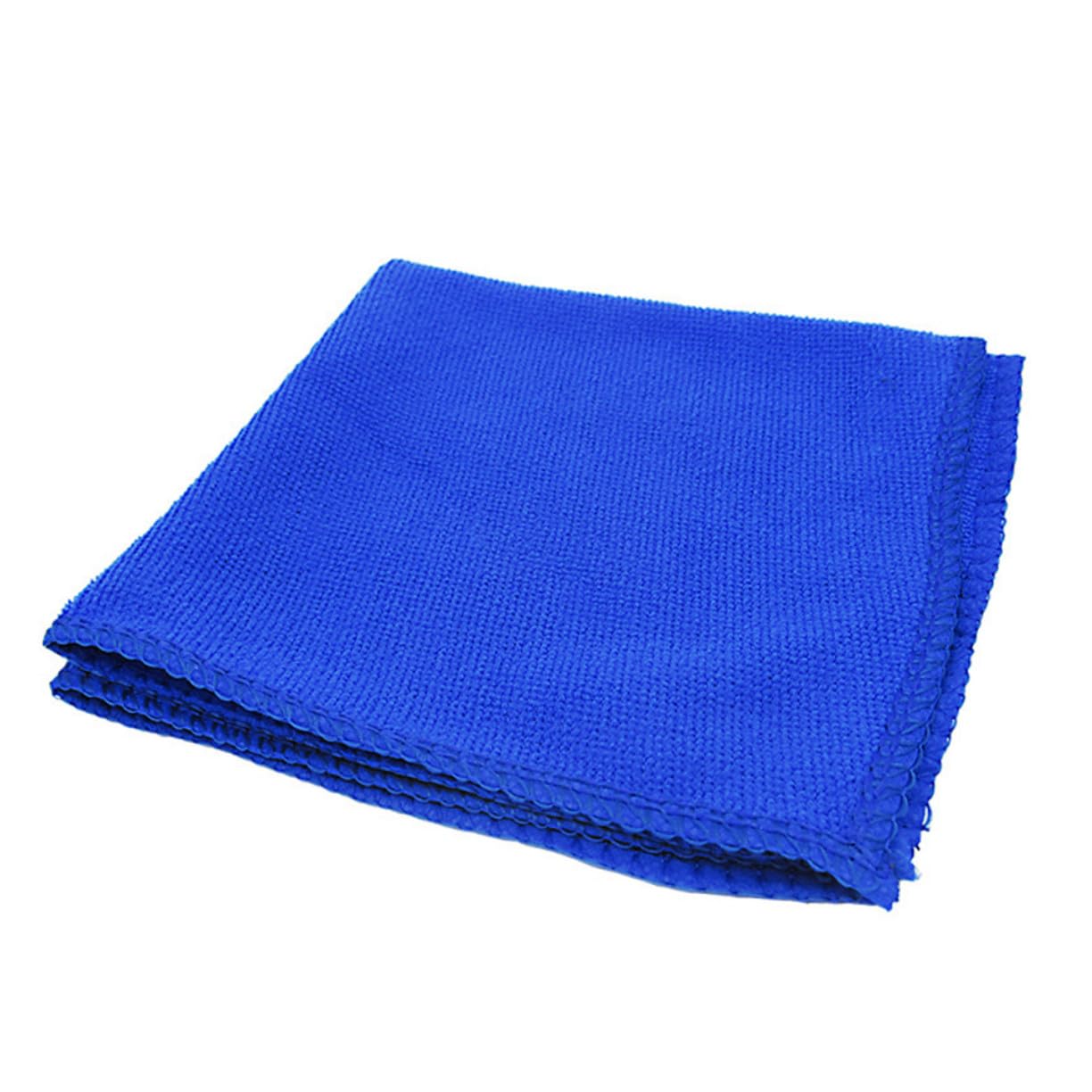 40 Stück Mikrofaser Autohandtücher zum Kratzfreien Polieren und Sicheren Reinigen 27x27cm Fusselfreie Autowasch Trockentücher für Zuhause und Wohnmobil