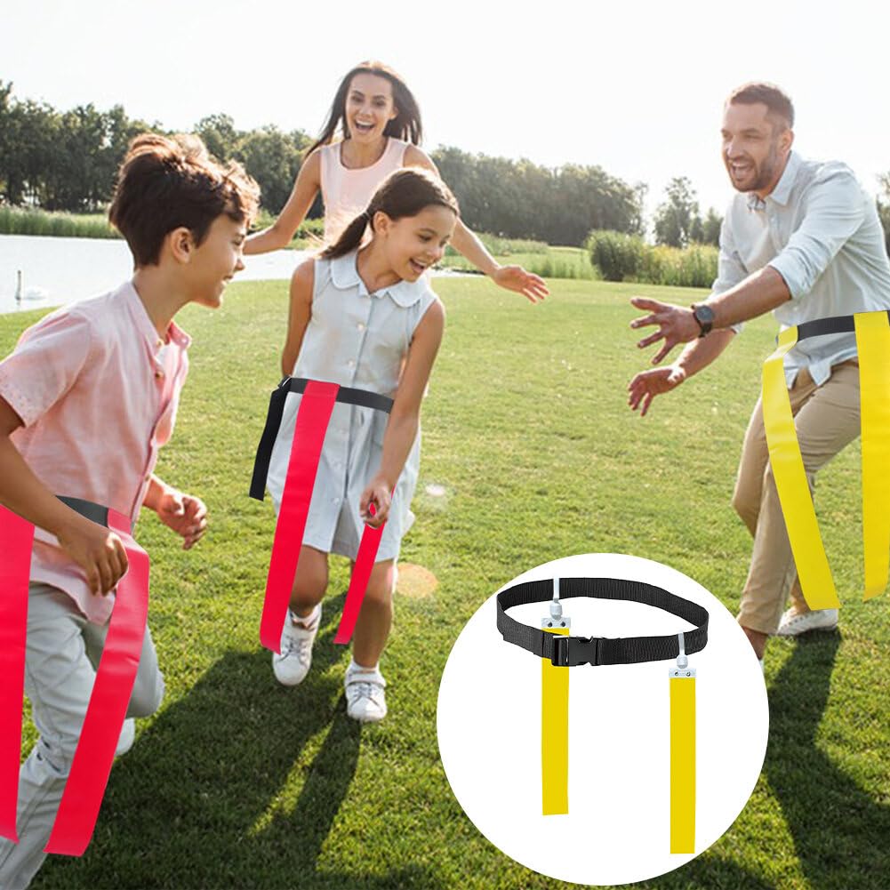Flag Football Belt and Flags Set for Kids Teens Training