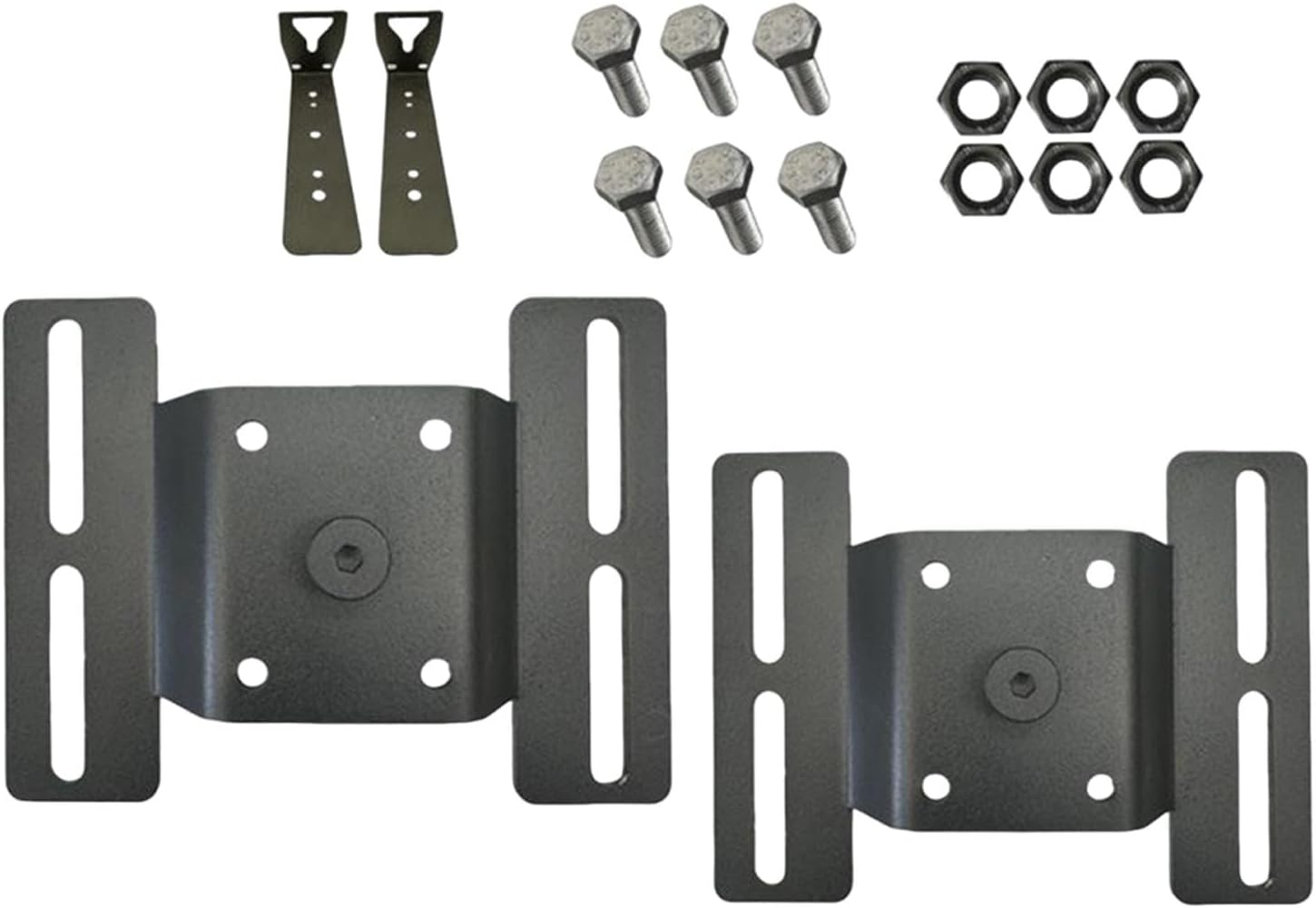 2x Quick Release Awning Bracket Kit Quick Installation Accessory Sturdy Low
