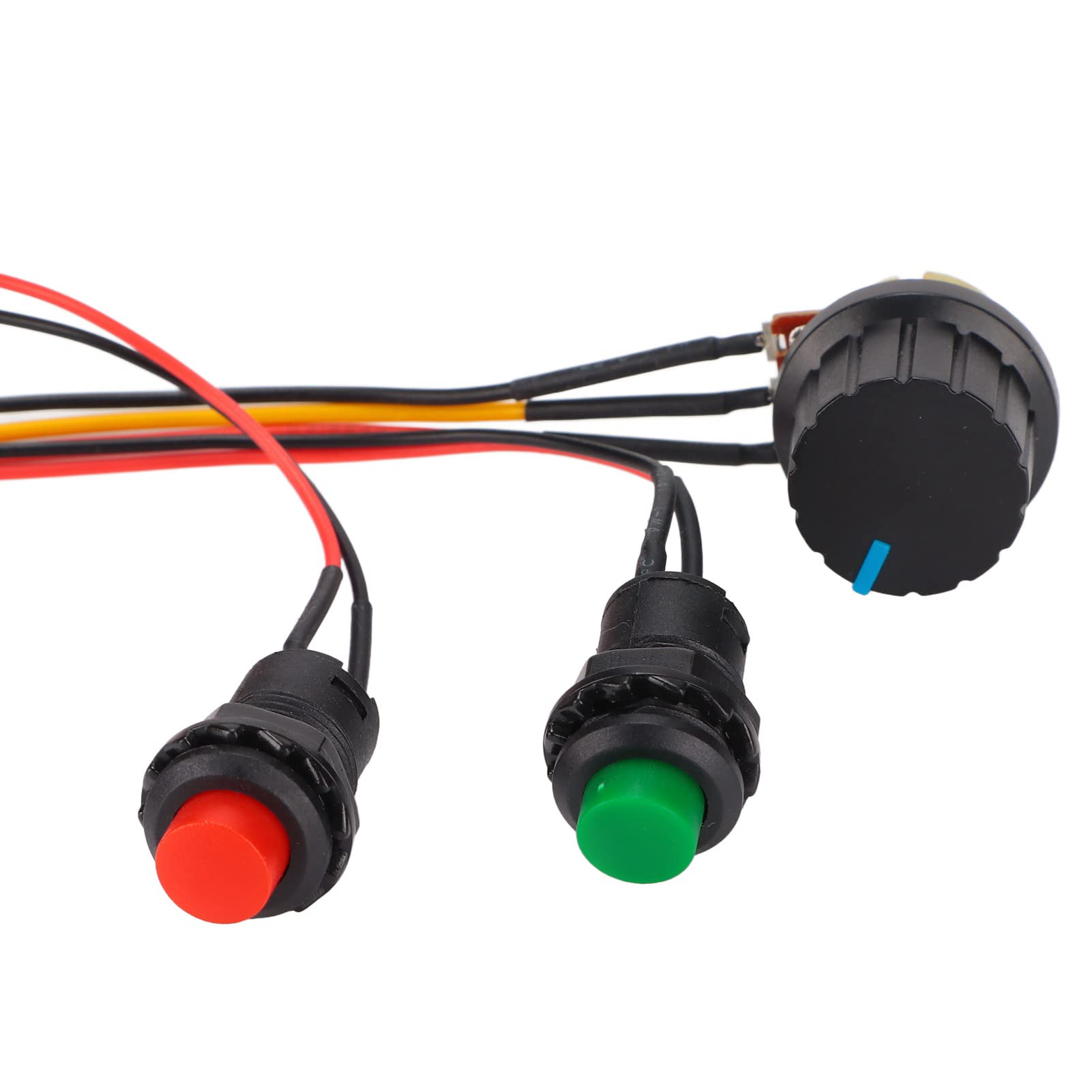 Herramientas eléctricas Interruptor de control de motores, DC6V 12V 24V Controlador de velocidad del electronic starter 21kHz PWM Frecuencia 30A Corriente nominal for máquina
