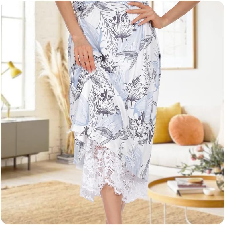 Subuteay Half Slips for Under Dresses Slip Skirt for Women Lace Trim Underskrit 28 32 Inches - Image 6