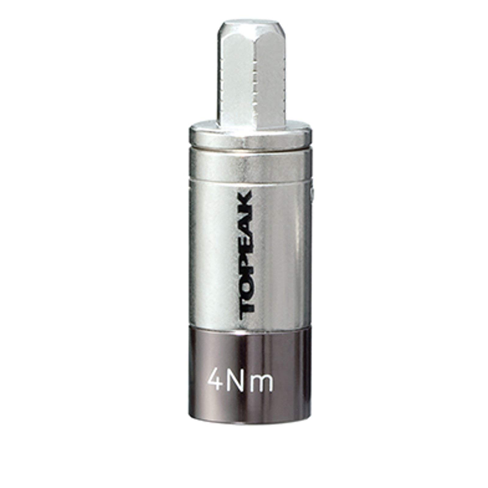 Topeak Nano Torqbox 4 Nm with 5 Tool Bits, Silver