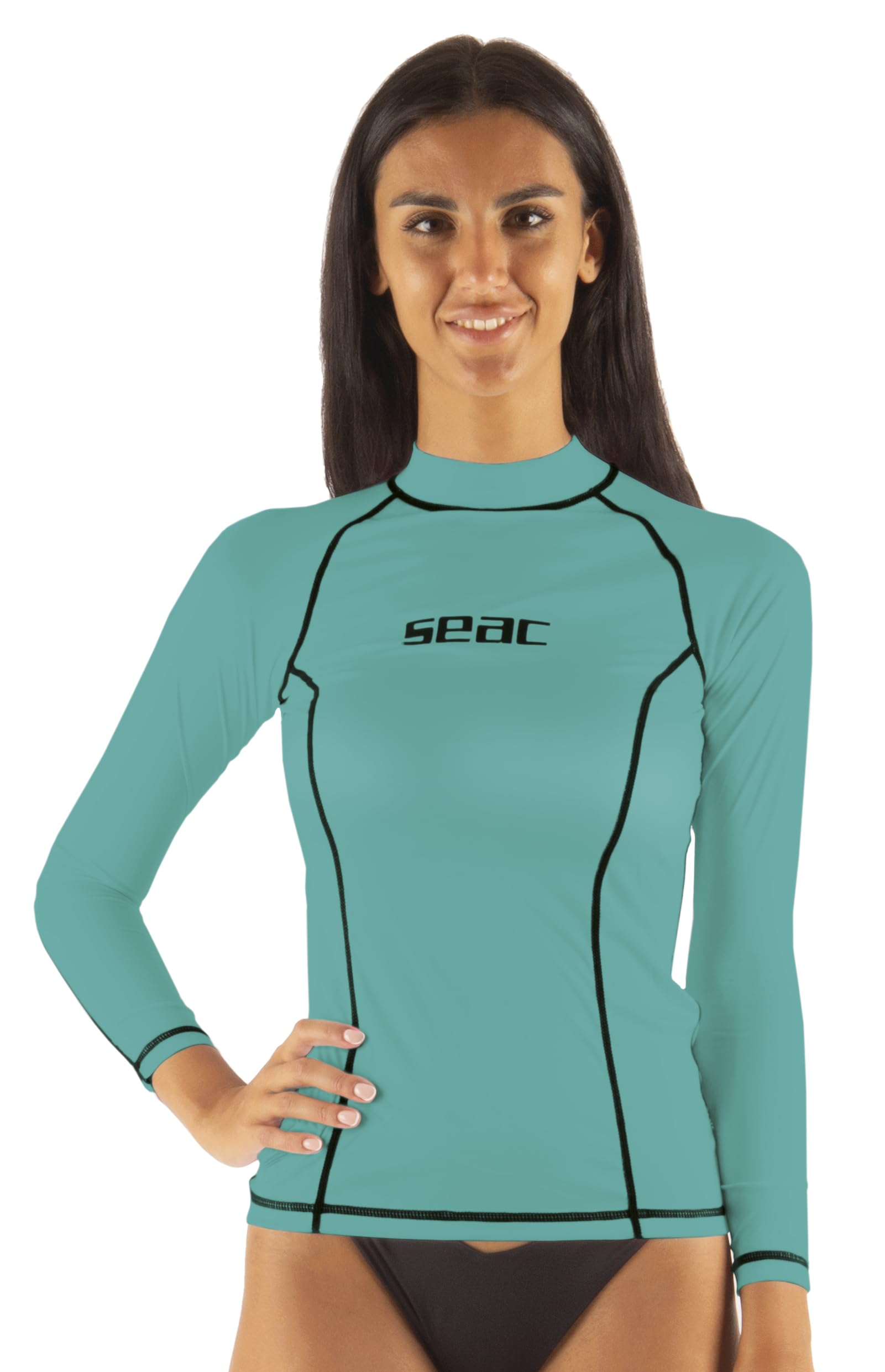 SEAC Seac T-Sun Long Rash Guard do pływania, surfowania, nurkowania, ochrony przed promieniowaniem UV Kobiety T-sun Long Lady