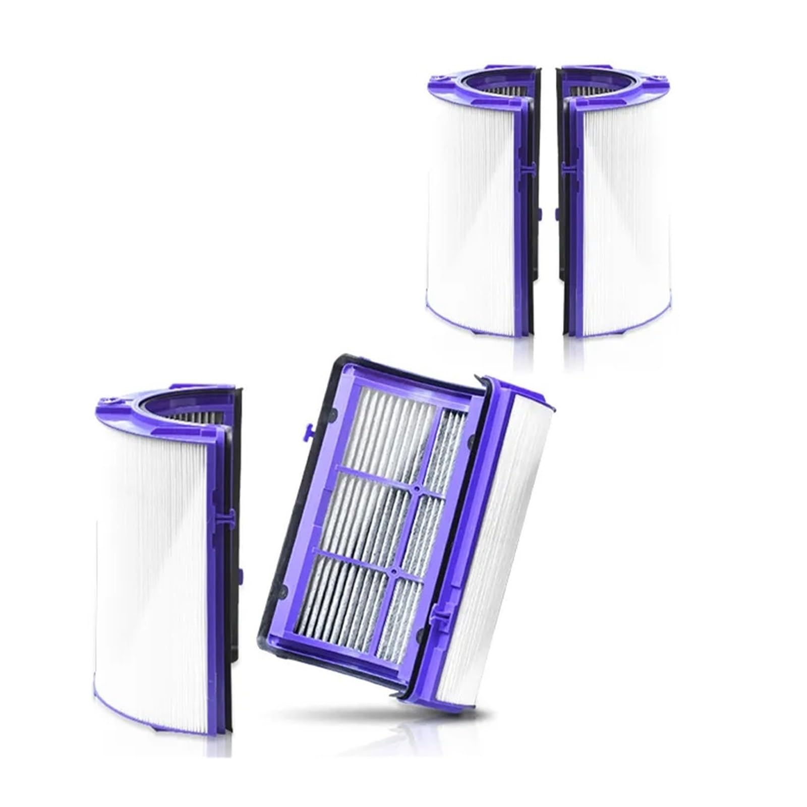 Ycenjepsaz 2-Piece Set Air Purifier，Compatible For Dyson，Tp06 Hp06 Ph01 Ph02 Ph03 Ph04 Tp09 Tp07 Hp07 Hp09 Filter Screen, Parts 970341-01, 2 In 1