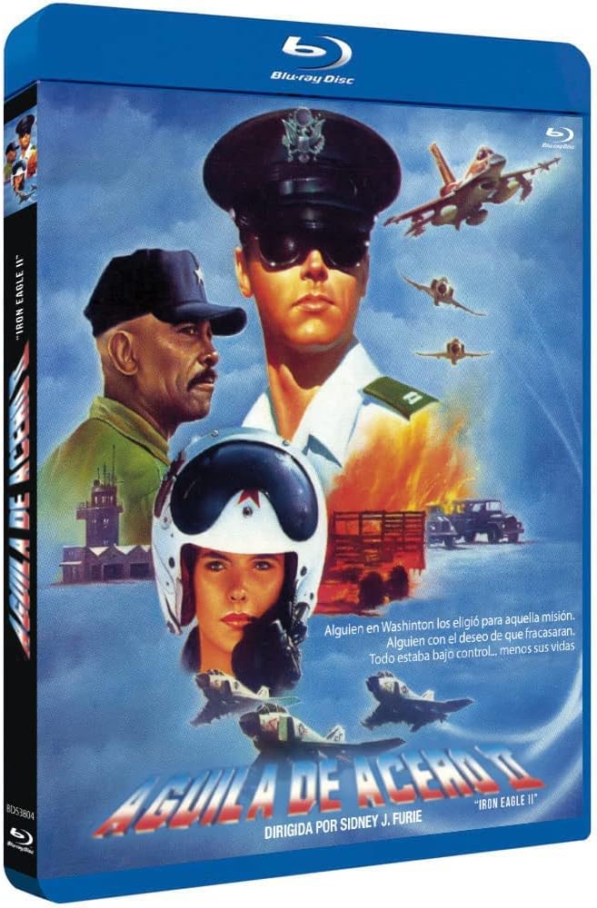 Iron Eagle II (1988) Blu Ray Amazon.co.uk Louis Gossett Jr., Mark